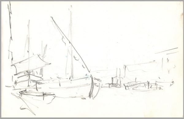 Untitled sketchbook drawing, 9 Edward Seago