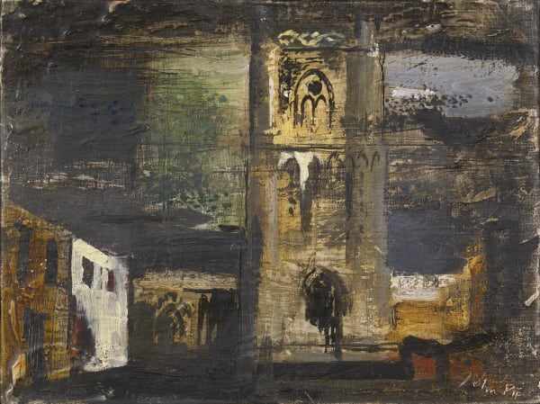 John Piper, Cathedral Square, 1947