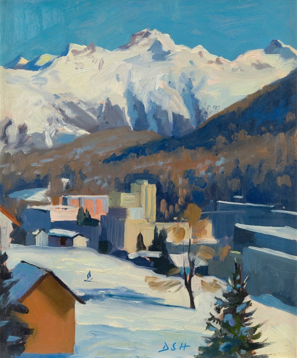 Daisy Sims Hilditch, 34. Cerulean skies, St Moritz