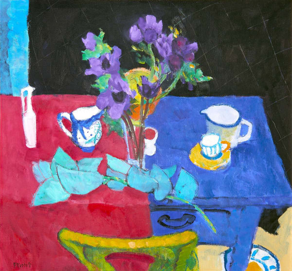 The Blue Table, circa 1998 Archie Forrest