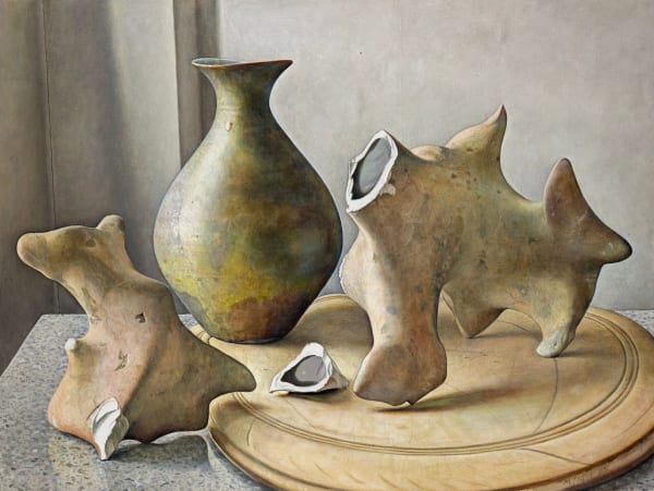 Michael Taylor, Korean Pot with Flints