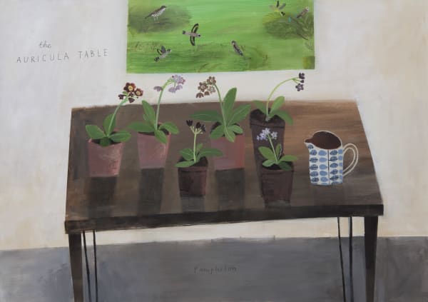 The Auricula Table Elaine Pamphilon