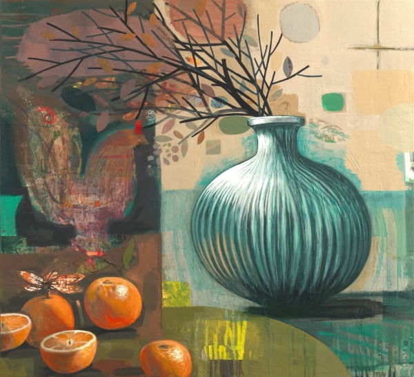 Four Oranges, A Still Life, 2024 Tom Wood