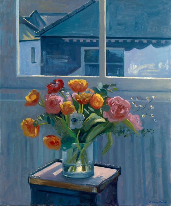 Daisy Sims Hilditch, 59. Flowers by the window, Notting Hill, 2023