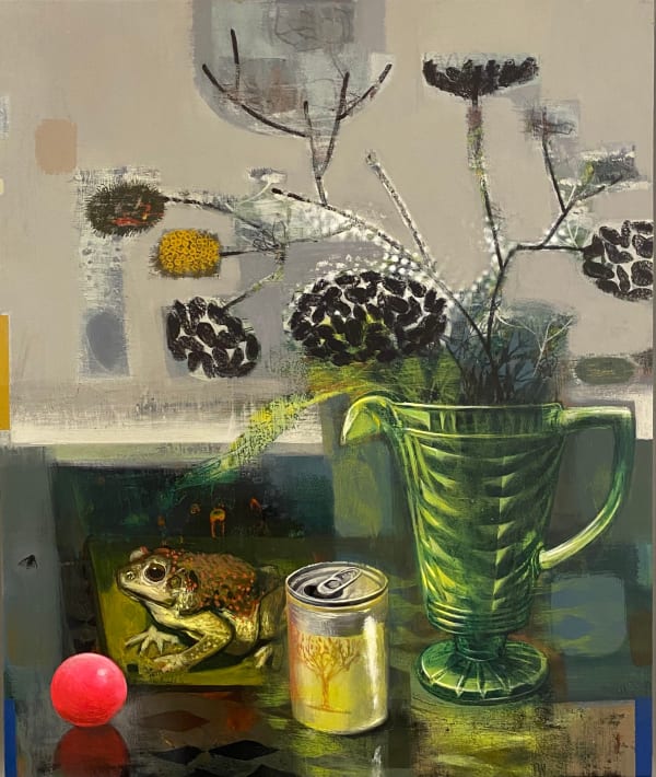 Uranium Vase and Pink Ball, 2022 Tom Wood