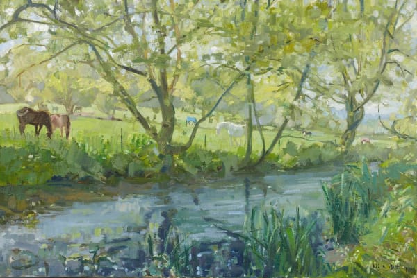 Early Summer Colours, the River Lea Nick Botting