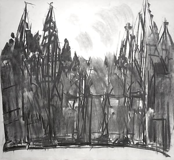 Dennis Creffield, Litchfield Cathedral: Chapterhouse, circa 1987