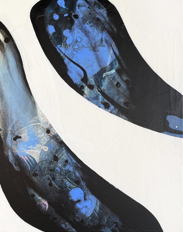 Marianna Stuhr, Small Blue Black Synapses, 2024