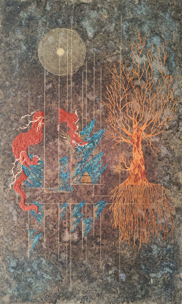 Saliha Beyza Umurca, Kapının Ardındakiler No.1 / Behind the Door No.1, 2021