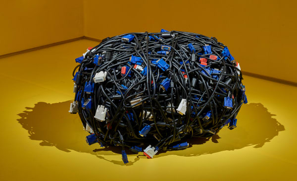 Jean Shin E-Bundle (Black AAM), 2020