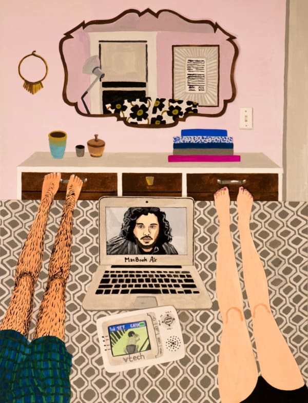 Helena Wurzel In Bed with Jon Snow, 2017