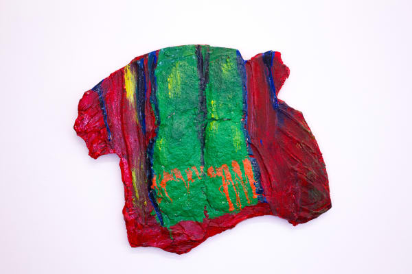 Reniel Del Rosario Sturtevant Store Object: Stockinged Thighs Framed by Skirt, 2023