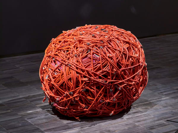 Jean Shin E-Bundle (Red G. Q.), 2019