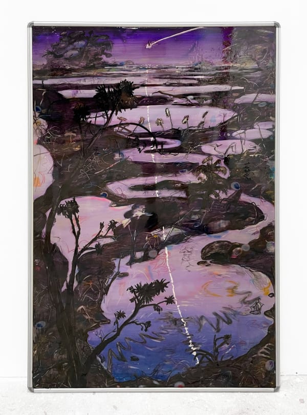 Louis Lanne, Météore sur marais, 2025