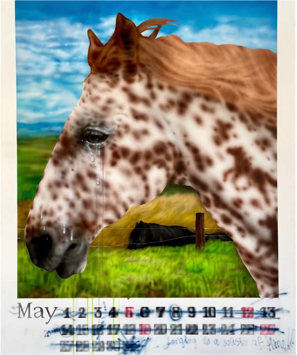 Helena Minginowicz, Ghosted / longing is a waste of time..., 2024