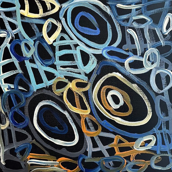 Aboriginal Art, Charmaine Pwerle - Awelye II (Women's Ceremony)