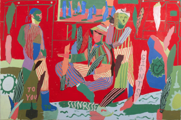 Ed Burkes, To You Sunrise Giants, 2024