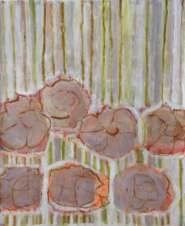 Liz Crossfield, Lilac Rose Nymphs, 2025