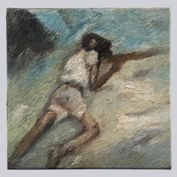 Anupam ...ing_30, 2022 oil on canvas 12 x 12 inches