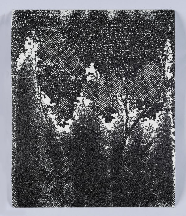 Pallavi Paul Everything is Still Damp, 2024 Silk Screen Prints on Sandpaper 11 x 8 inches