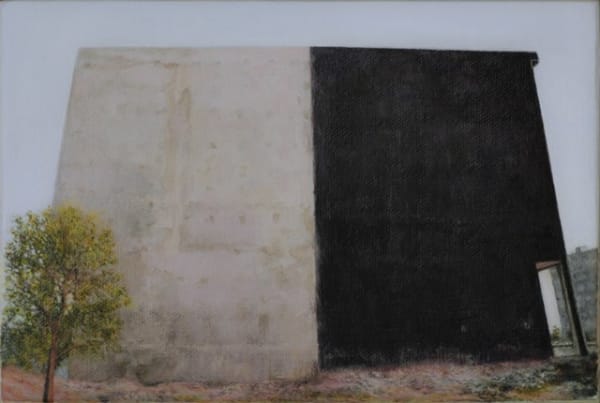 Risham Syed Untitled Lahore series #12, 2010 Acrylic on board on canvas 4 x 6 inches