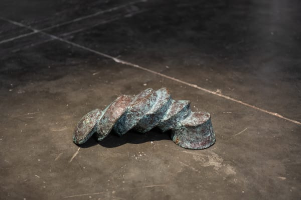 Sushen Ghosh Scussesive, 2001-05 Bronze 4 x 13 x 6 inches