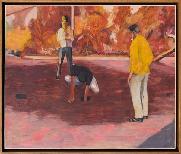 Mahesh Baliga Maintenance, 2021 Casein On Board 10 x 12 inches