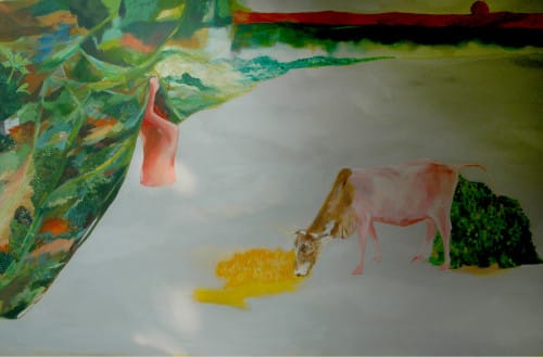 Mahesh Baliga Special Place, 2007 Acrylic on canvas 48 x 72 inches