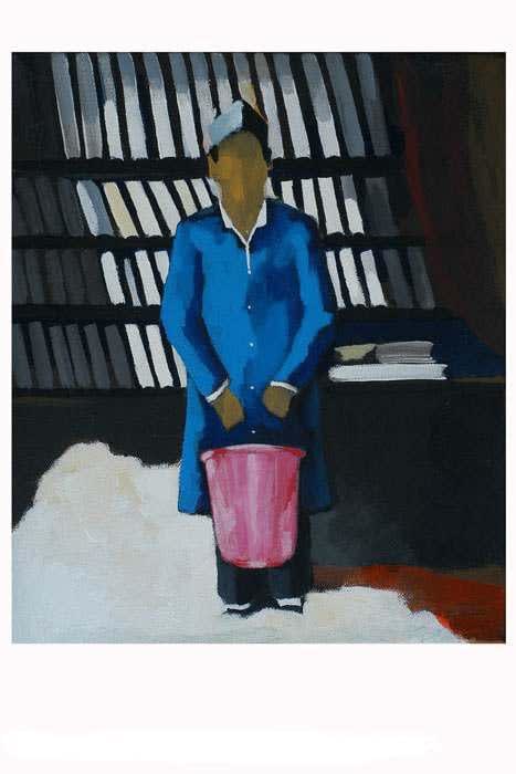 Mahesh Baliga Unknown Painting series , 2008 Acrylic on Canvas 12 x 10 inches