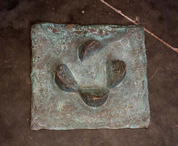 Sushen Ghosh Lotus Form, 1992-95 Bronze 4 x 17 x 17 inches