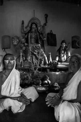 Chirodeep Chaudhuri Untitled - 16 (From the series A Village in Bengal), 1996-2010 Archival ink-jet print on enhanced matt 33 x 12 inches