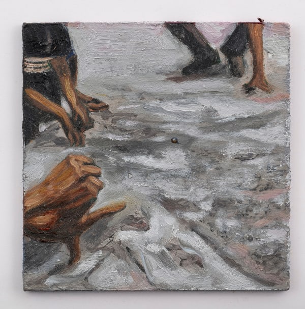 Anupam ...ing_26, 2025 Oil on masonite board 4 x 4 inches