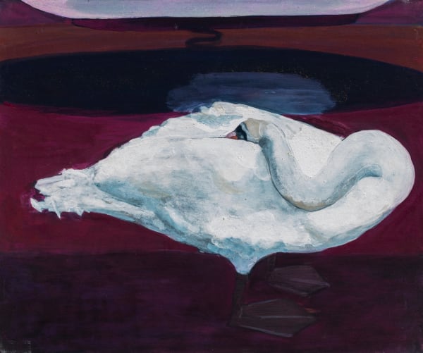 Mahesh Baliga Bird of Baroda, 2018-19 Casein on board 12 x 10 inches