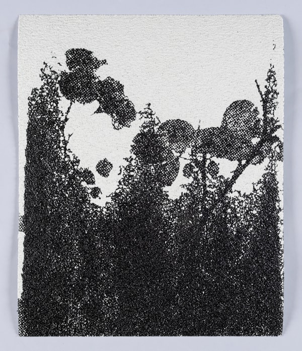 Pallavi Paul Everything is Still Damp, 2024 Silk Screen Prints on Sandpaper 11 x 8 inches