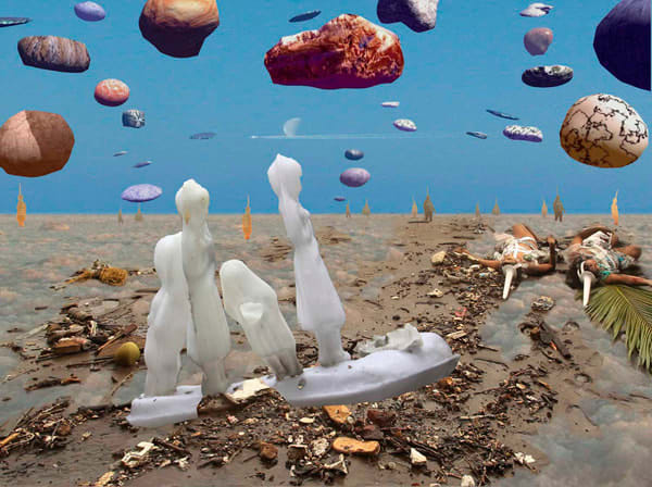 Tejal Shah Lucid Dreaming IV, 2013 Collage, digital print on archival rag paper 7.5 x 10 inches