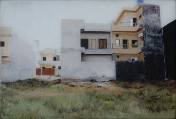 Risham Syed Untitled Lahore Series #1, 2010 Acrylic on board on canvas 4 x 6 inches