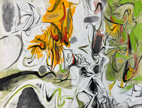 Byron Browne, From a Still Life, 1953