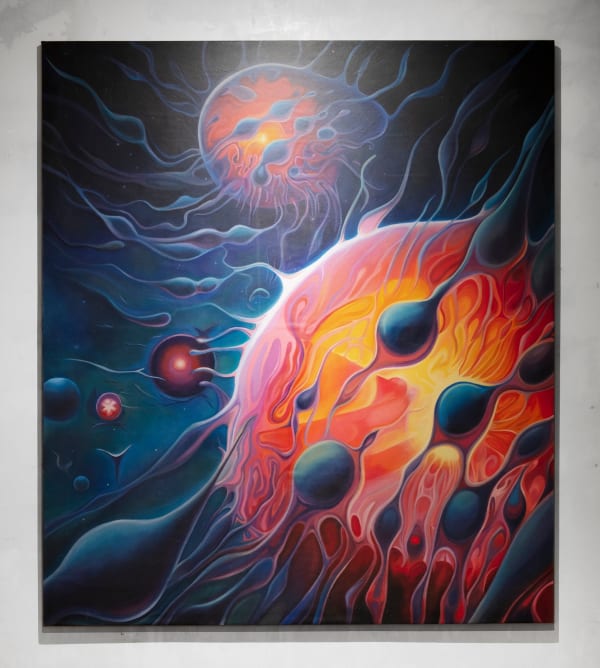 Luis Enrique Zela-Koort, Worlds Without Fever (Indra's Net), 2023