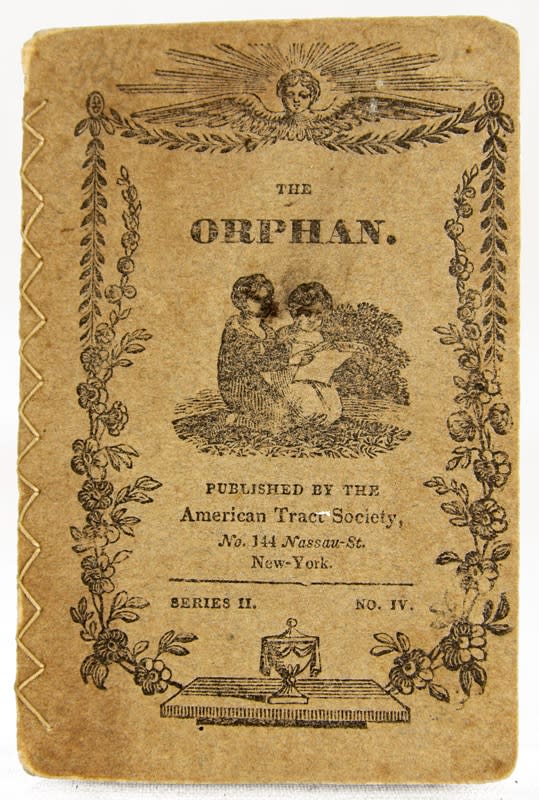 The Orphan. Front cover.