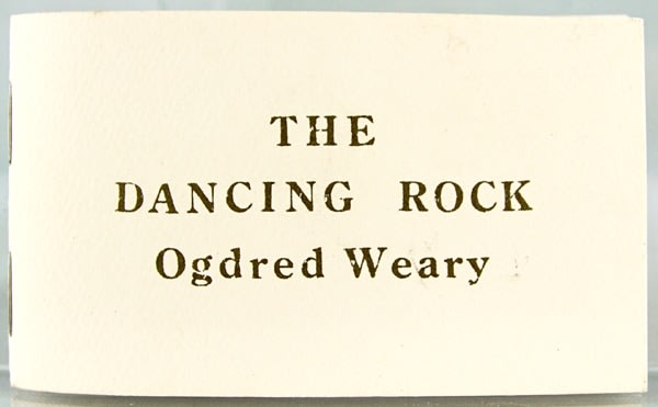 The Floating Elephant, by Dogear Wryde / The Dancing Rock, by Ogdred Weary. Front cover