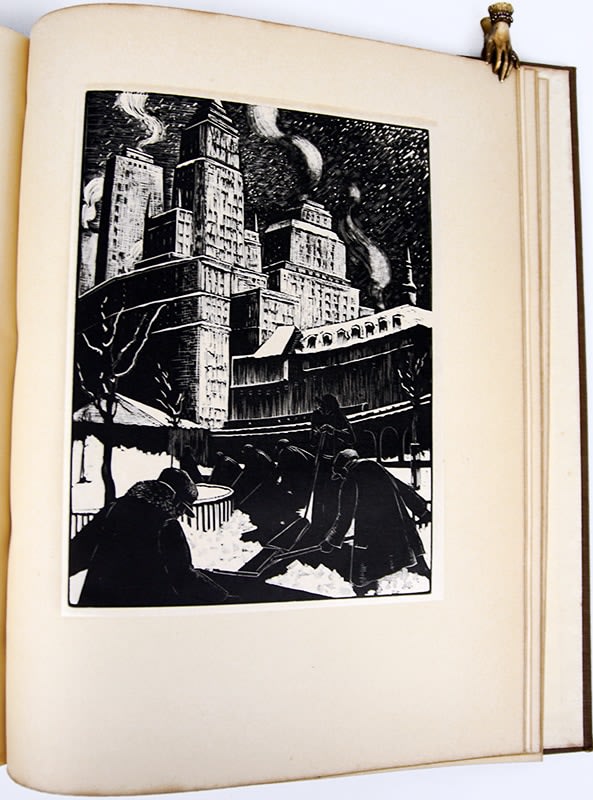 Woodcuts by Clare Leighton. Illustration