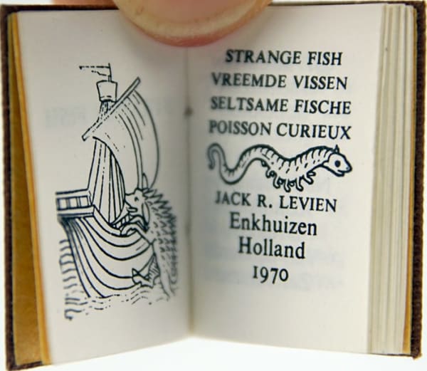 Strange Fish. Title-page spread