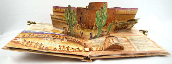 Ancient Dwellings of the Southwest. Pop-up spread