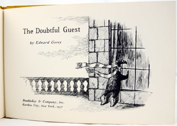 The Doubtful Guest. Title page