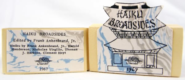 Haiku Broadsides. Box