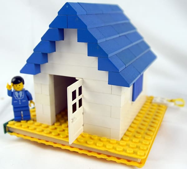 Lego en Faîte. La Cabine de Gouville. Binding