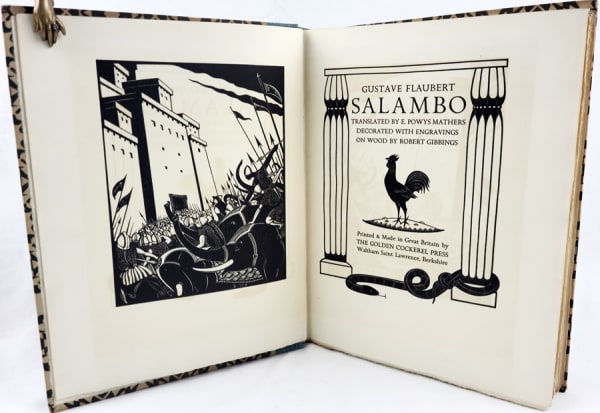 Salambo. Title-page spread