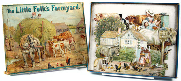 The Little Folk's Farmyard set and box
