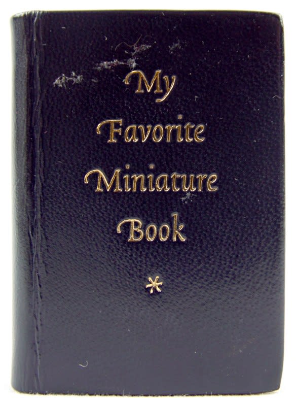 My Favorite Miniature Book. Front cover