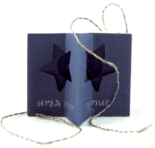 Little Star Book. Cutout page